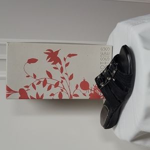 Mootsies Tootsies Black  Sandals sz 6.5